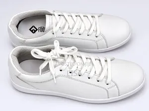 AfriSoles Canvas Low Top Sneakers - White