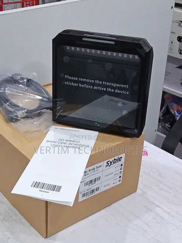 XB-8808G Automatic 2D Barcode Scanner - POS Ready - 1