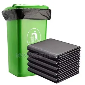 50pcs Disposable Trash Bags - Small, Medium, Large