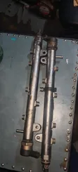 Mitsubishi Fuso 4P10 Common Rail & Nozzles (Used) - 2