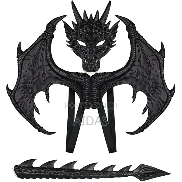 Dragon Wing Prop Set na Kinyago na Mkia - 1