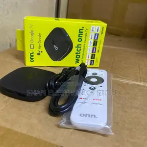Onn Google TV Box na Remote ya Sauti - 2GB RAM, 8GB Storage