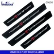 4pc Toyota Branded Waterproof Door Steps & Sills - 2