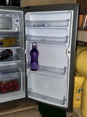 Haier Refrigerator - Silver, 1 Door