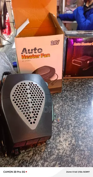 24V Portable Car Heater na Defroster Fan