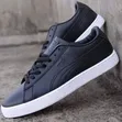 Puma Suede Leather Sneakers - Black - 2