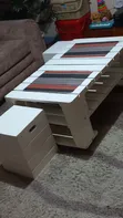 Meza ya Pallet na Viti 2 - 1