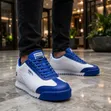 Puma Roma Blue White Sneakers - 2