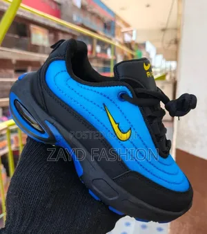Kids Blue Nike Air Max Portal Sneakers