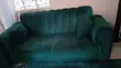 Velvet 5-Seater Sofa Set - Green - 1