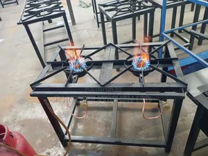 Commercial 2-Burner Gas Cooker 90cm
