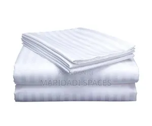 Set ya Vitanda vya Satin Ukubwa wa King Size 7x8 (Vipande 6)