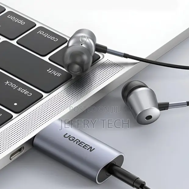 UGREEN USB-A kwa 3.5mm Audio Jack Adapter - External Sound Card - 1