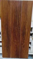 Brown SPC Tile Carpet Interlocking Wood Flooring - 1