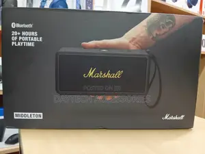 Marshall Middleton Bluetooth Speaker - Black