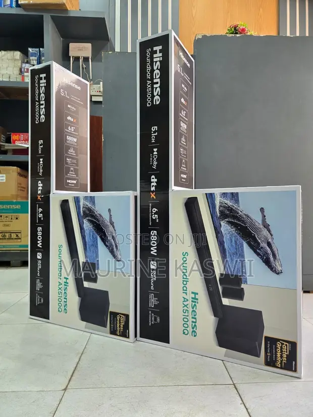 Hisense 580W 5.1 Channel Sound System Ax5100Q - 1