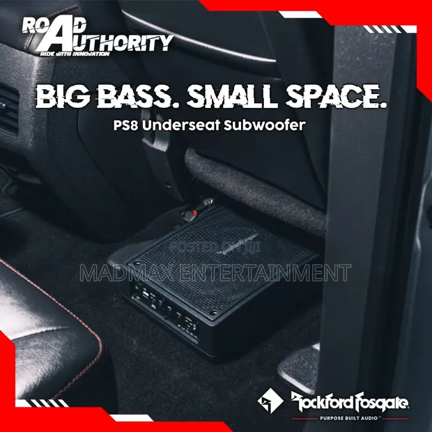 Rockford Fosgate PS-8 Underseat Subwoofer - 1