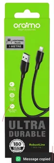 Oraimo RobustLine Ultra Lightning Cable 1M 2.4A - 1