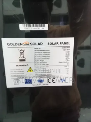Golden Solar Panel SBM-6-370W