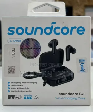 Soundcore P4i Earbuds na ANC, Simu za Wazi, Bass Nzito
