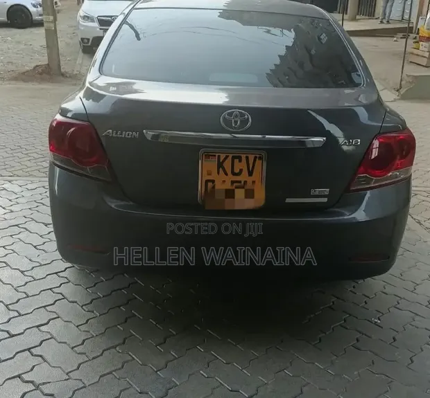 Toyota Allion 2012 Gray - 1