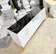 Executive Box TV Stand with Marble Top - 4
