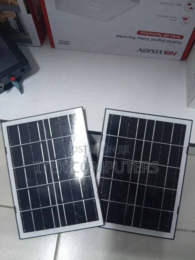8W Solar CCTV Panel yenye Type-C kwa Kamera za Usalama za Nyumbani - 1