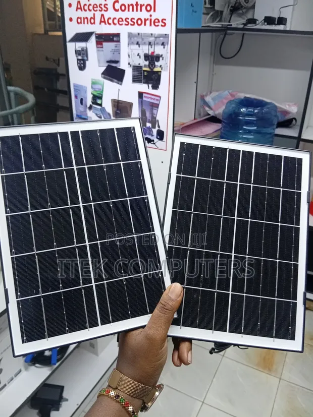 8W Solar Charging Panel kwa Wireless CCTV Systems - 1