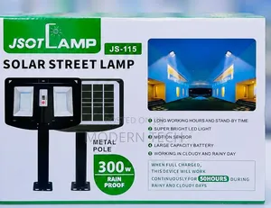 JSOT 300W Solar Street Light yenye Motion Sensor