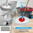 12L Foot Pedal Spin Mop Bucket - Restocked - 2