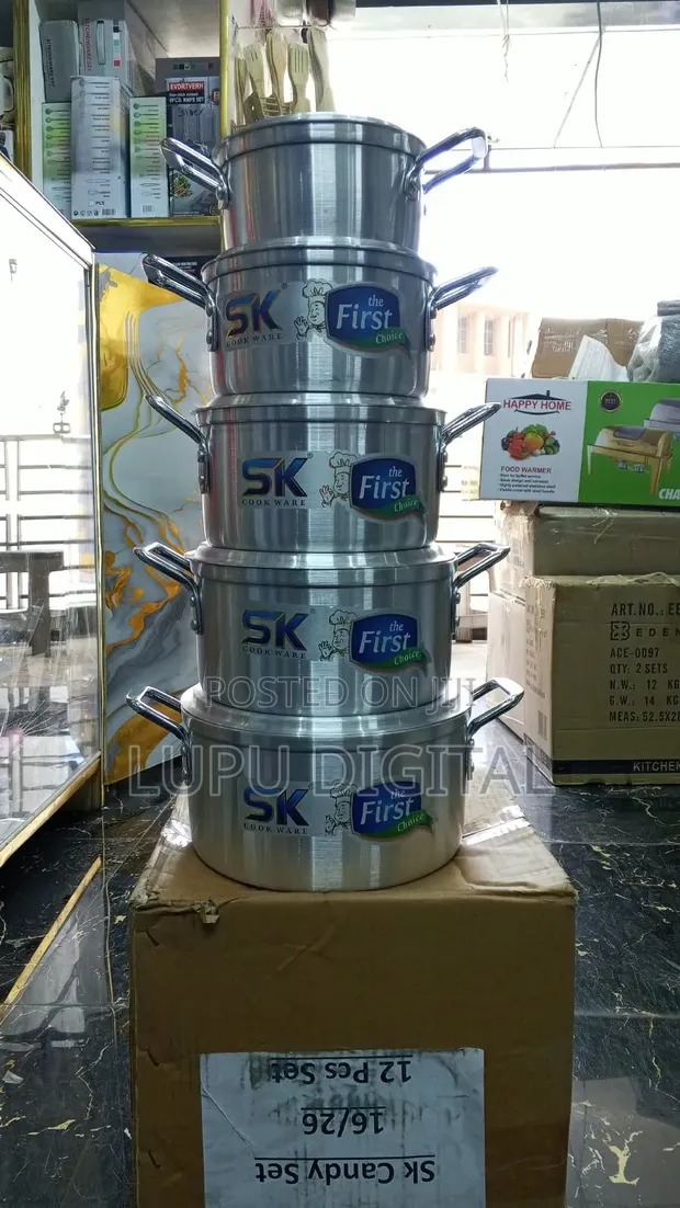 SK Candy Set - Set ya Vipande 10 vya Vyombo vya Chuma cha Kutuliza - 1