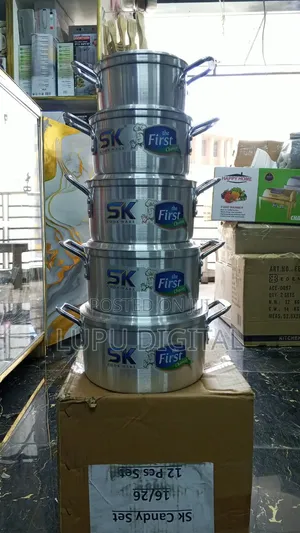 SK Candy Set - Set ya Vipande 10 vya Vyombo vya Chuma cha Kutuliza