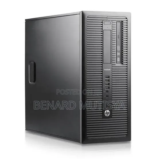 Kompyuta ya HP ProDesk 600 G1 Desktop - Intel Core i5, 12GB RAM, 500GB HDD - 1