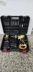 Dewalt Cordless Drill Set - 13mm Chuck, Betri 198V - 2