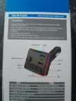 Kicheza Muziki cha Gari FM MP3 chenye Bluetooth, USB, Kadi ya TF, Chaja (12/24V) - 2