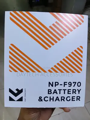 K&F Concept NP-F970 2 Batteries & Dual Charger (6600mAh)