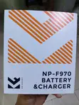 K&F Concept NP-F970 2 Batteries & Dual Charger (6600mAh) - 1