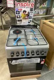 Mika 58cm Standing Cooker with 3 Gas Burners & Electric Oven - 2