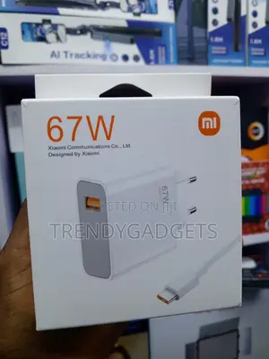 Kifaa cha Kuchaji Haraka cha Xiaomi 67W Asili na Kebo ya Type-C
