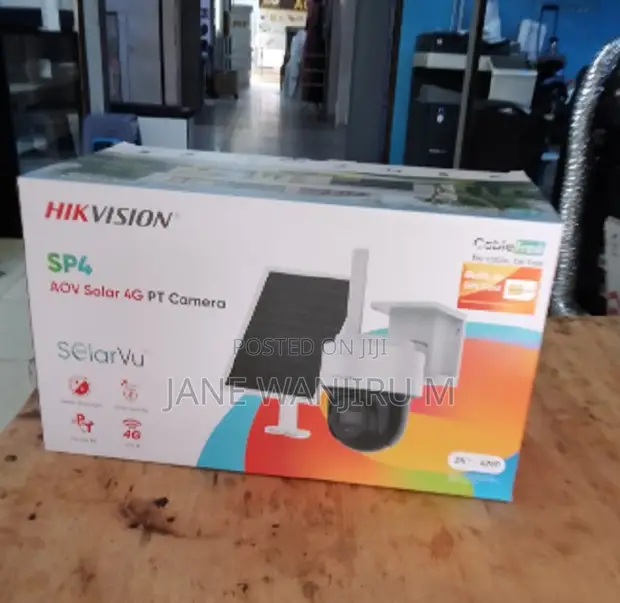 Kamera ya Juu ya Hikvision 8MP 4G ya Nje - 1