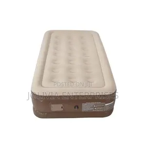 Airbed ya Inflatable ya Ngazi 21 - Rangi ya Champagne Brown