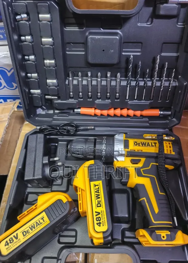 Dewalt 48V Cordless Drill Machine - 1