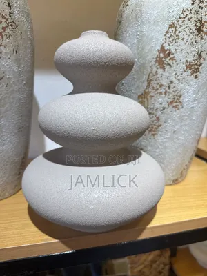 Kikombe cha Mapambo cha Jiwe la Petal 26x20cm