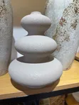 Stone Petal Decorative Vase 26x20cm - 1
