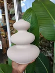 Stone Petal Decorative Vase 26x20cm - 2