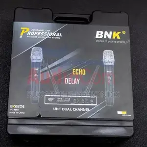 BNK BK220E 2 Channel UHF Wireless Microphone