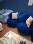 Blue Luxury Single Seat - 2