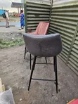 Kiti cha Jikoni cha Rangi ya Kahawia chenye Mtindo - 4