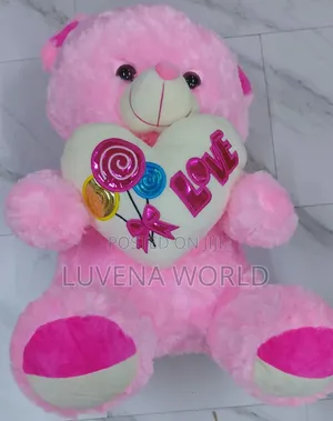 Dubu wa Tedi Pinki 45cm