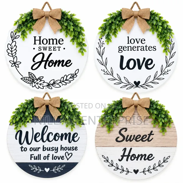 New Look Wooden Hanging Decor - 1